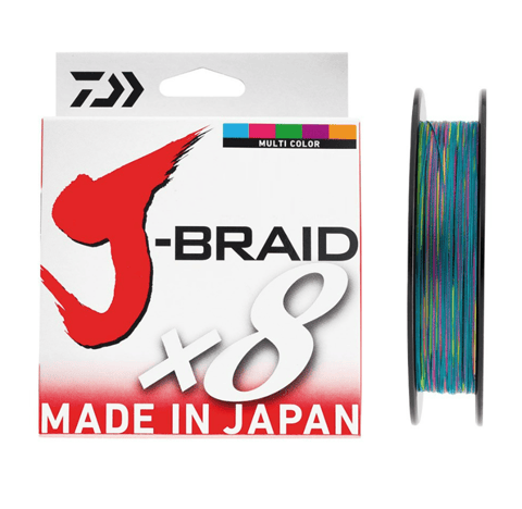 Daiwa JBraid 8B 300 M Multicolor İp Misina 0.16MM