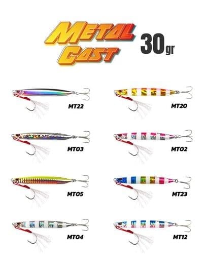 Fujin Metal Cast 30gr Shore Jig Metal Yem MT23