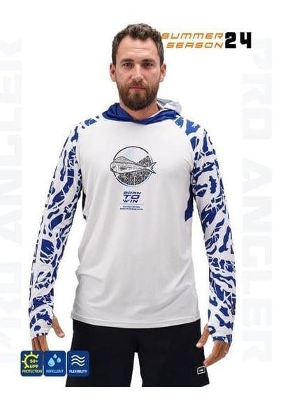 Fujin Pro Angler S24 Buff&Hoodie Lambuka Navy S