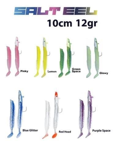 Fujin Salt Eel 10cm 12gr x2 Silikon Yem 030 Lemon