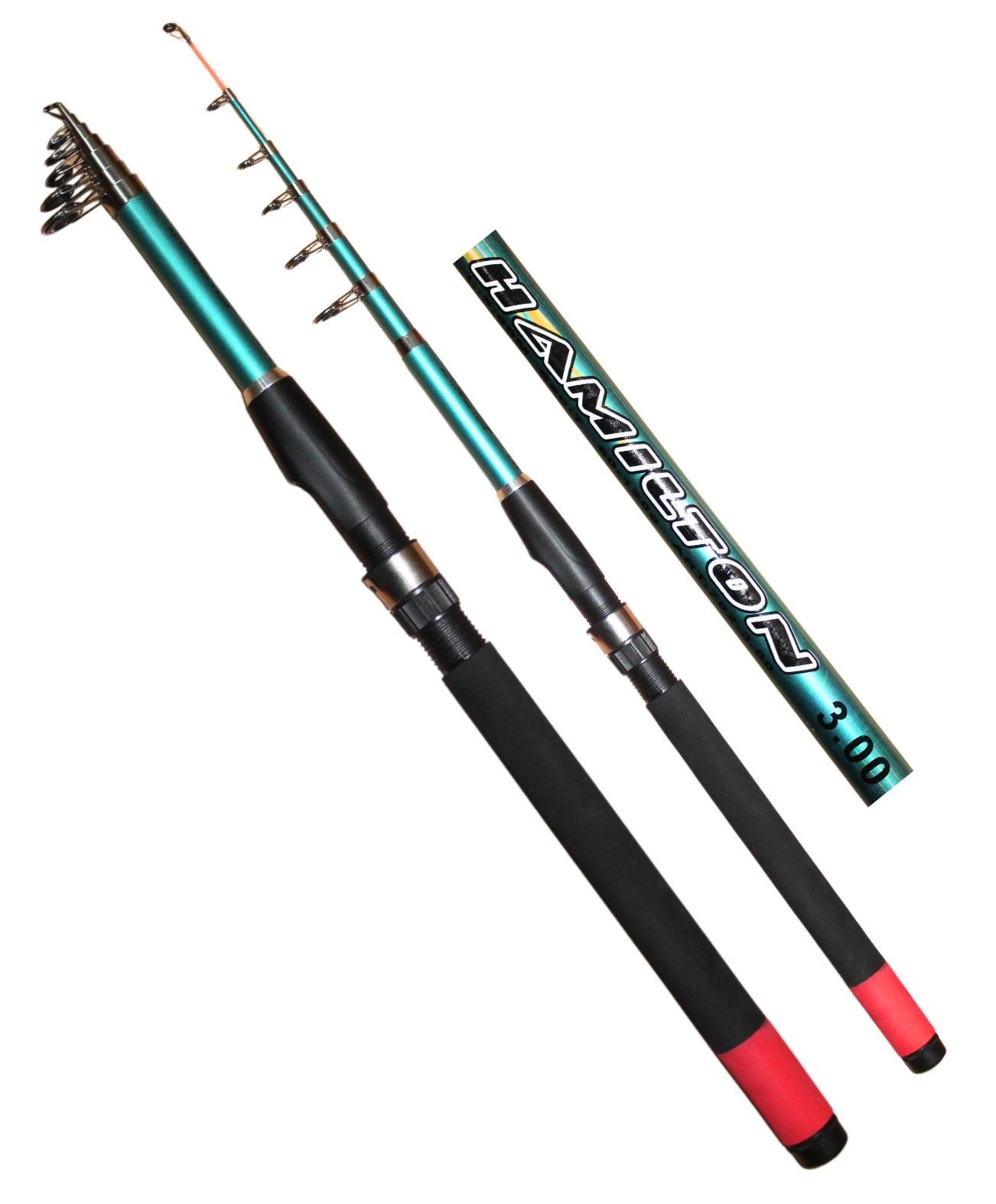 HAMİLTON 60-120 AKSİYON TELESKOPİK KAMIŞ 1.80M MAVİ