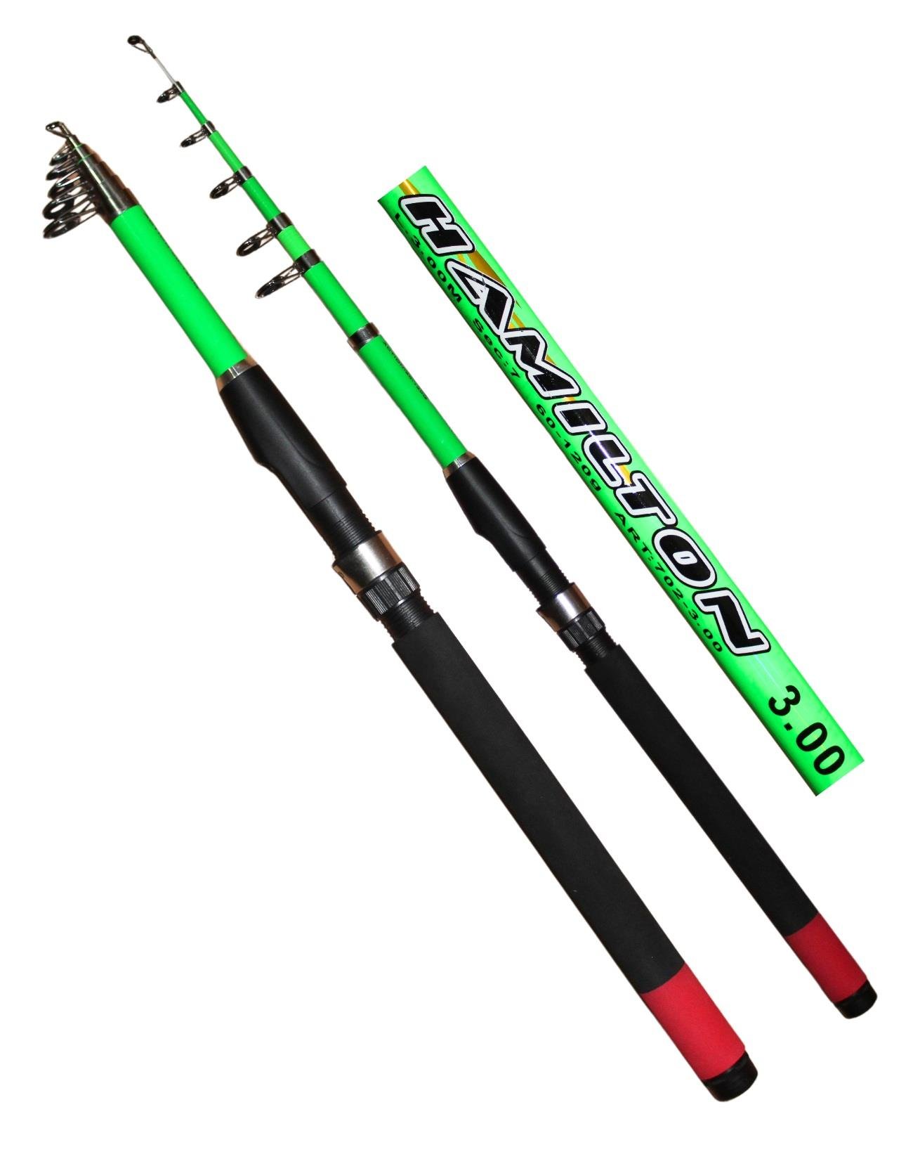 HAMİLTON 60-120 AKSİYON TELESKOPİK KAMIŞ 2.10M YEŞİL