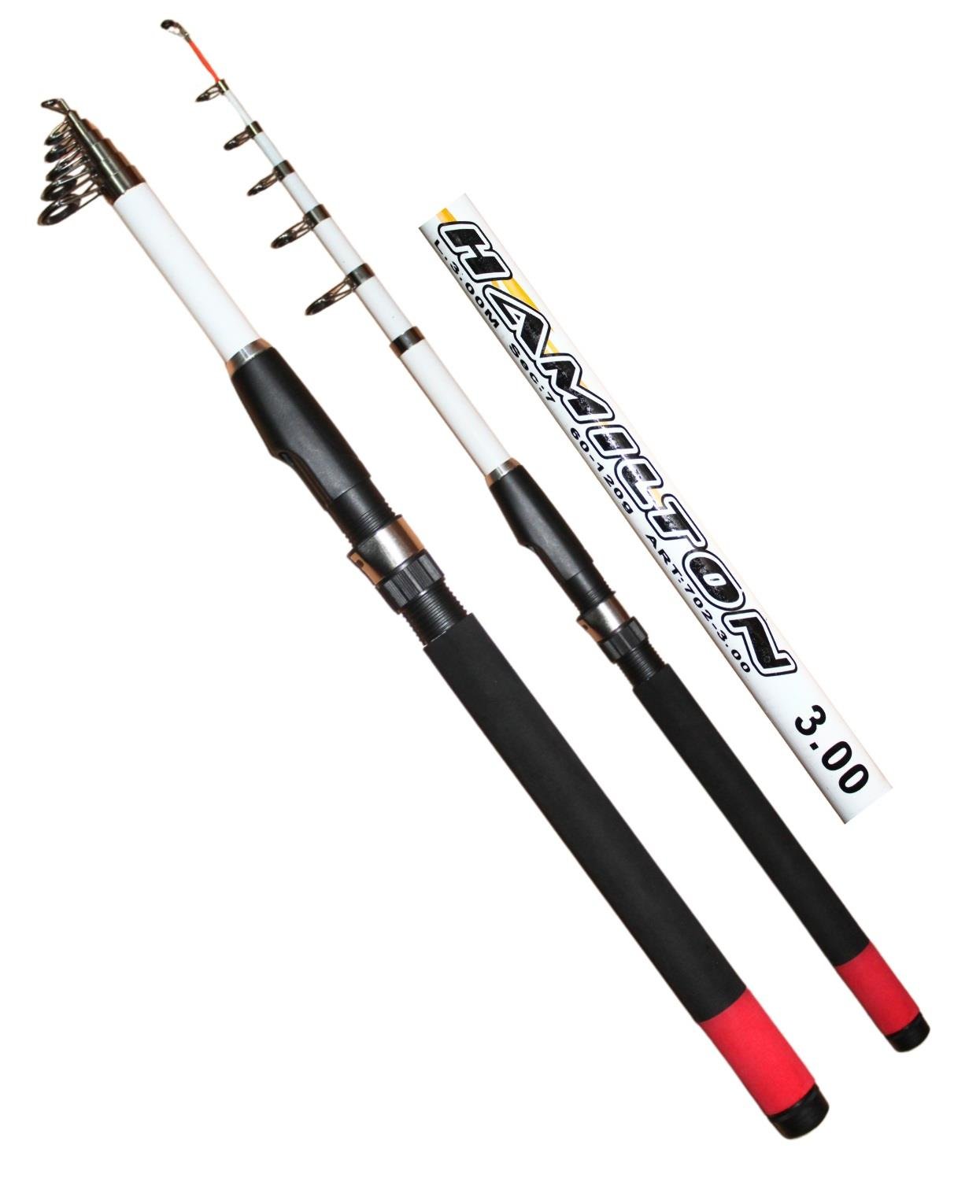 HAMİLTON 60-120 AKSİYON TELESKOPİK KAMIŞ 2.40M BEYAZ