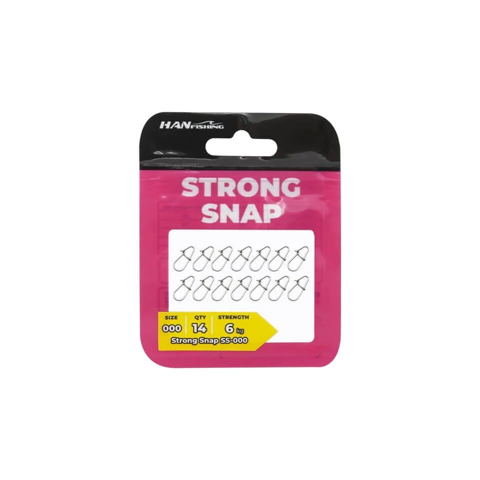 Hanfish Strong Snap Lrf ve Spin Klipsi No:00