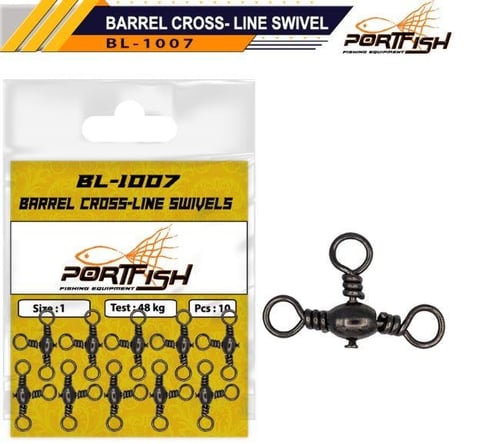 Portfish BL-1007 Üçlü Bilyalı Fırdöndü No:3