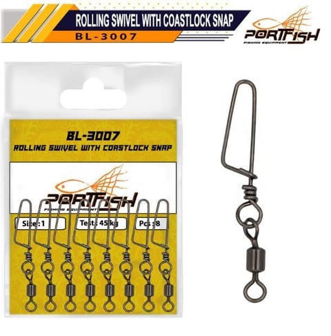 Portfish BL-3007 Klipsli Fırdöndü 3