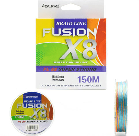 Remixon Fusion 150M X8 Multi Color İp Misina 0.16 mm