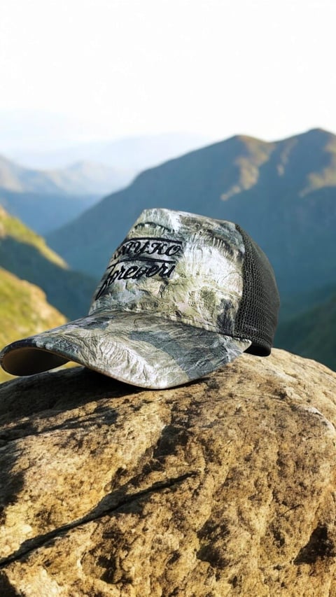 Spayko Orman Desenli Şapka