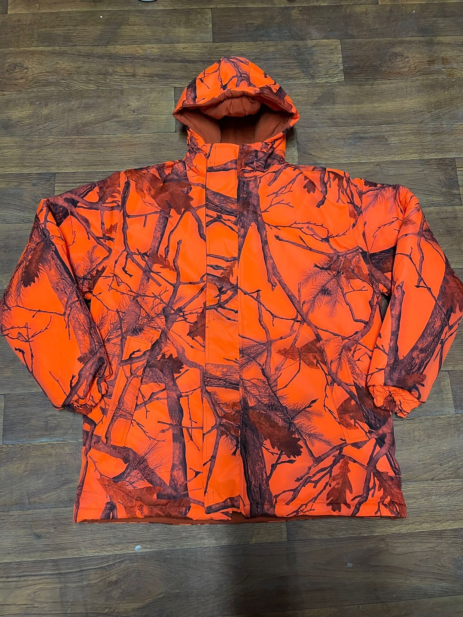 Turuncu Desenli Kaban -20 Soğuk İklim